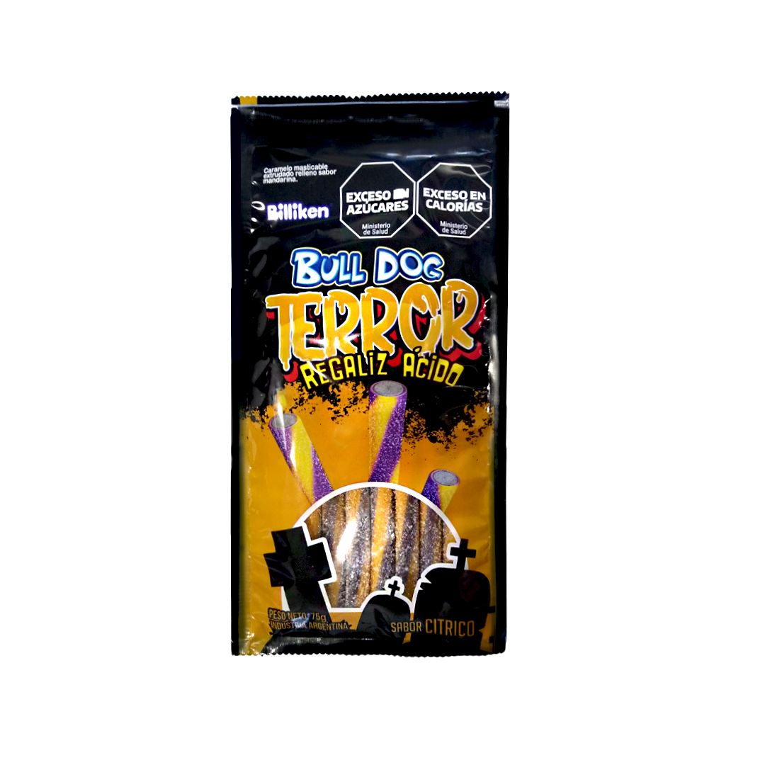 Regaliz Bull Dog Terror 75g