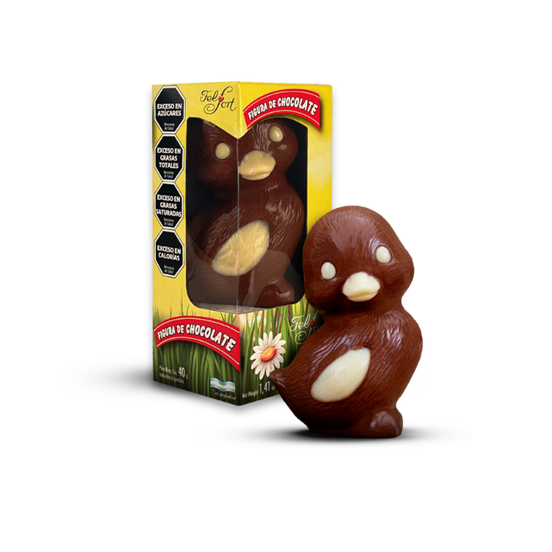Figura de chocolate Felfort Patito de pascuas 40g